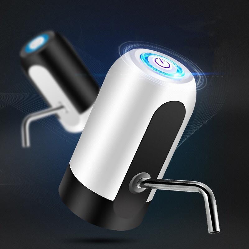 แบต 1200mAh พร้อมสายUSB เครื่องกดน้ำอัตโนมัติ เครื่องปั้มน้ำขึ้นมาจากถัง Automatic Water Dispenser เครื่องดูดน้ำ