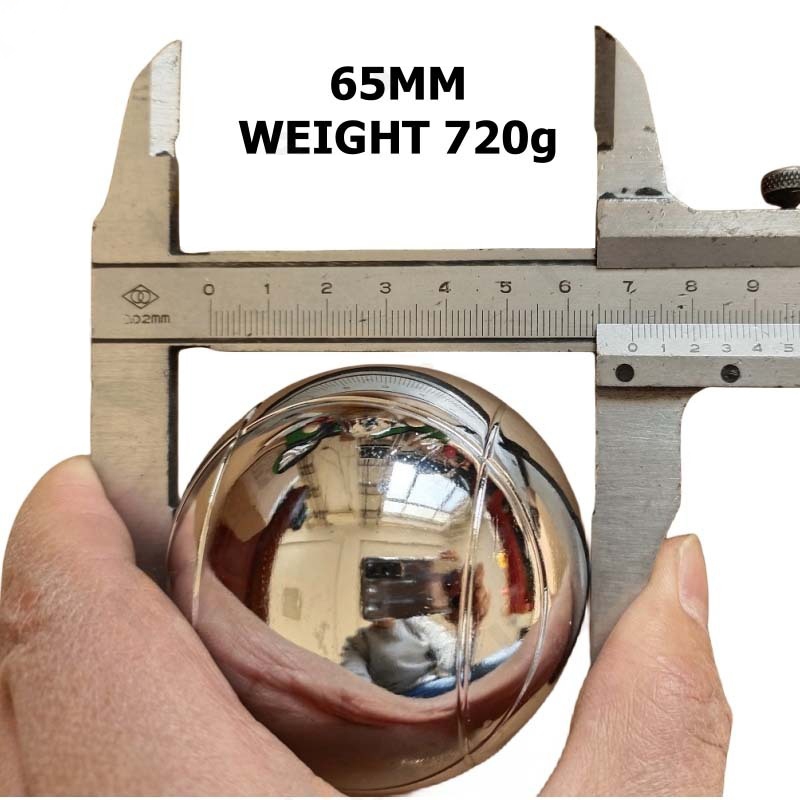 🔥พร้อมส่ง🔥ที่ออกกําลังกาย เปตอง 1 ชุด 6 ลูก และเชือกวัดระยะ Petaque ball  แก่นเปตอง ลูกเปตอง etaque ballthreads BOULES - รูปที่ 4