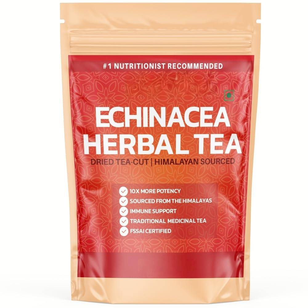 Organic Echinacea Tea | ชาเอ็กไคนาเซีย ออร์แกนิค| Himalayan Sourced |100g