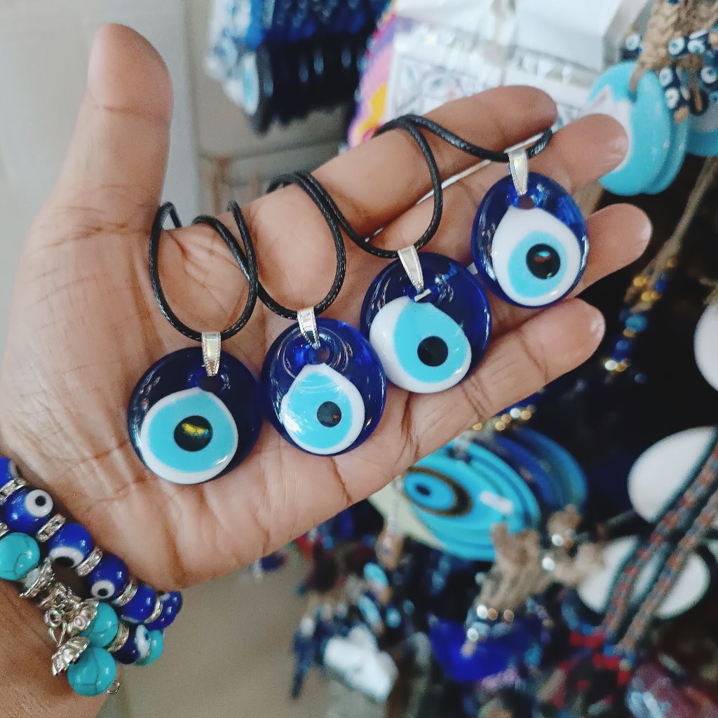 สร้อยคอพร้อมจี้แก้วEvil Eye🇹🇷