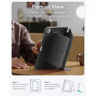 ESR เคสสำหรับ iPad Pro 11 / Pro 13'' (M5/M4) รุ่น Flip Magnetic Case with Pencil Holder