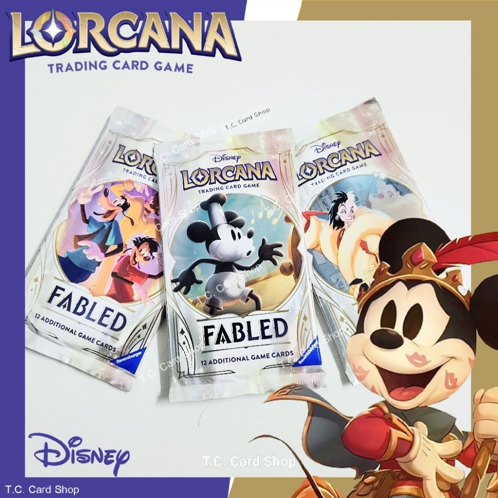 Disney Lorcana - Fabled Booster Pack (ดิสนีย์ ลอร์คาน่า)