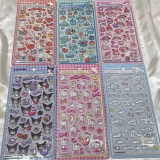 พร้อมส่งจากไทย!!! สติกเกอร์บอนบอนดร็อป Bonbon Drop สติกเกอร์หยดน้ำ สติกเกอร์นูน สติกเกอร์ Sanrio รุ่นใหม่