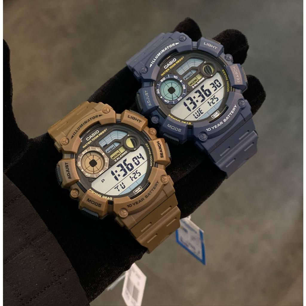 Casio Standard นาฬิกาข้อมือ รุ่น WS-1500H (WS-1500H-1A,WS-1500H-2A,WS-1500H-3B,WS-1500H-5A,WS-1500H-