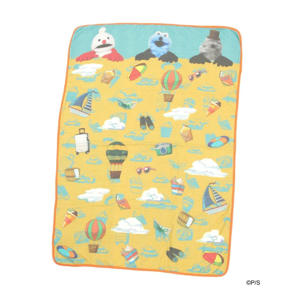 niko and ... [Puppet Sunsun] Collaboration Gauze Half Blanket