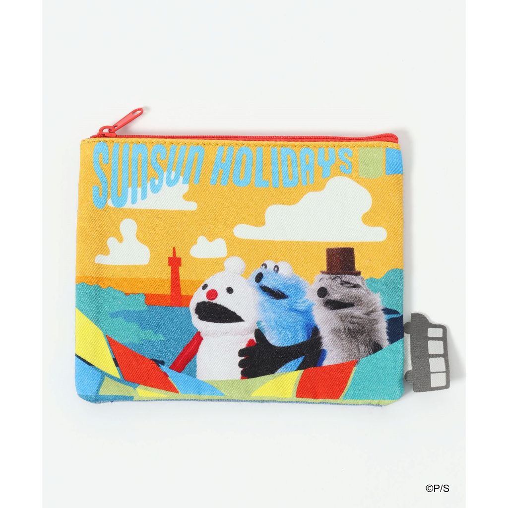 niko and ... [Puppet Sunsun] Collaboration flat pouch