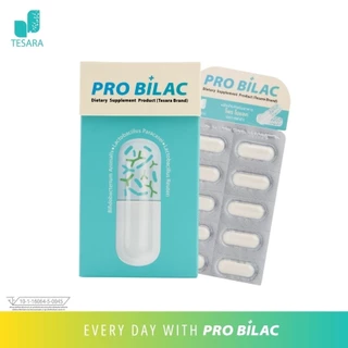 (3ชิ้นสุดคุ้ม) Probilac by TESARA ผลิตภัณฑ์เสริมอาหาร โพร ไบแลค (ตรา เทซาร่า) โพรไบโอติก 3 สายพันธุ์และพรีไบโอติก 2 ชนิด