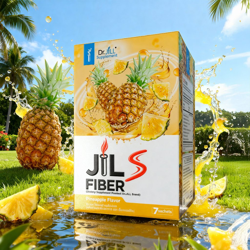 อร่อยจริง Jil S Fiber จิลเอสไฟเบอร์ Superfood Fiber+Prebiotics
