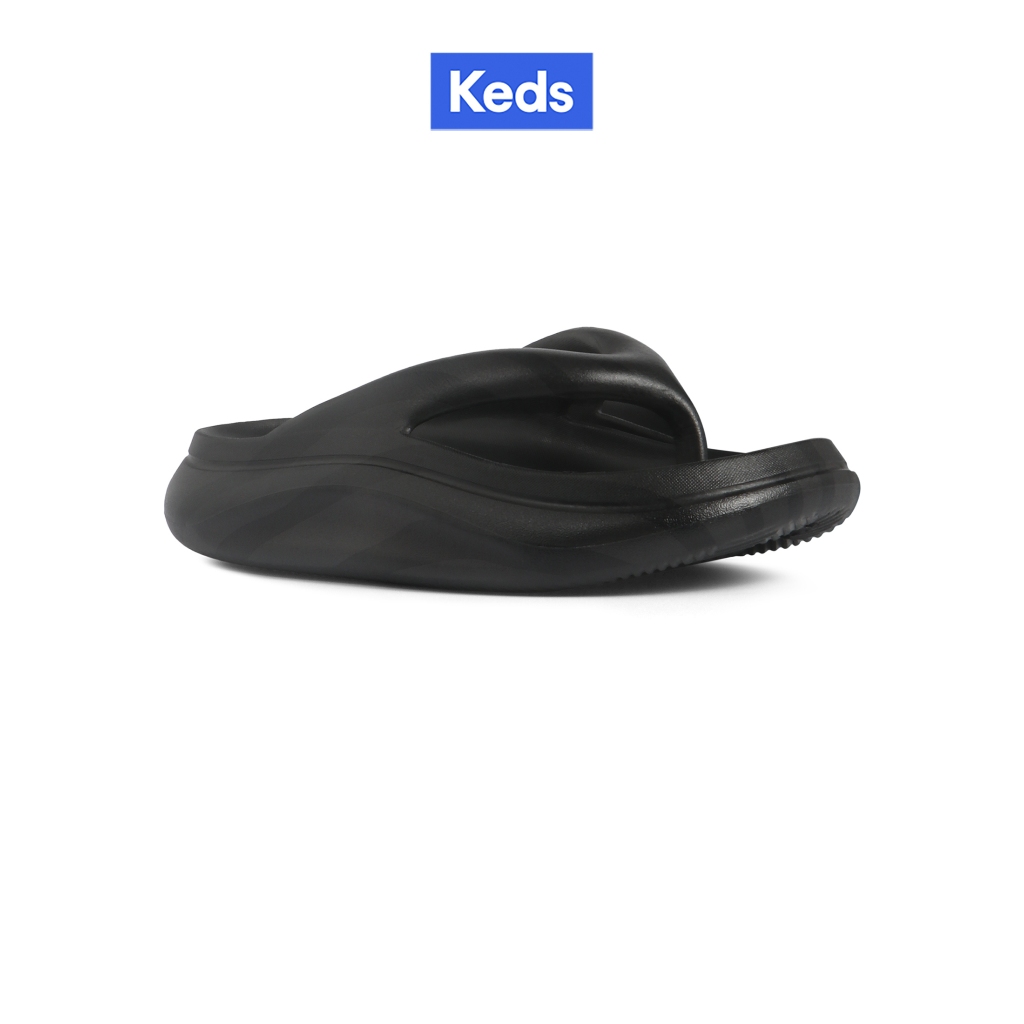 KEDS รองเท้าแตะ รุ่น CLOUD STRIPE THONG สีดำ ( F25FWS02001 )