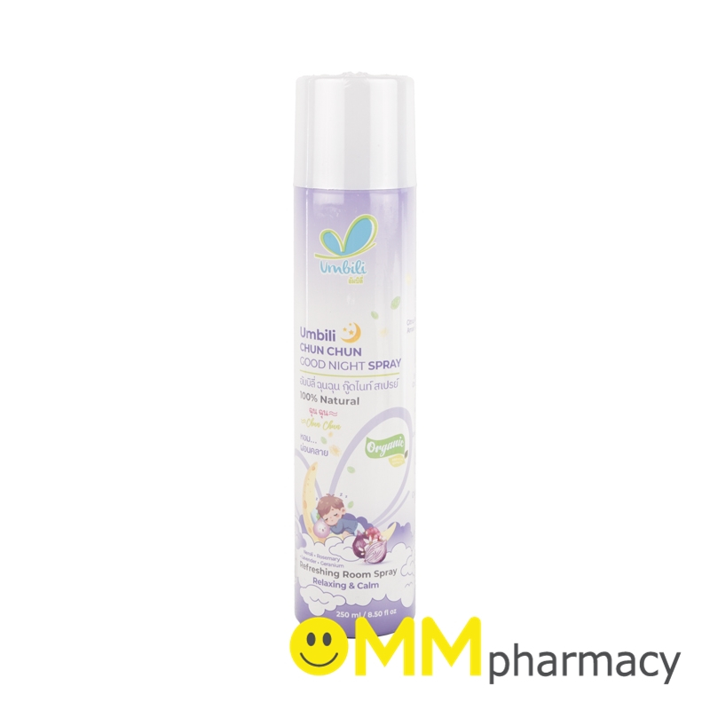 UMBILI CHUN CHUN  GOOD NIGHT SPRAY 250ML.