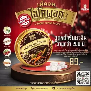 ปราชญา เม็ดอมไอโคพอต ลูกอมแก้ไอ ลูกอมสมุนไพร