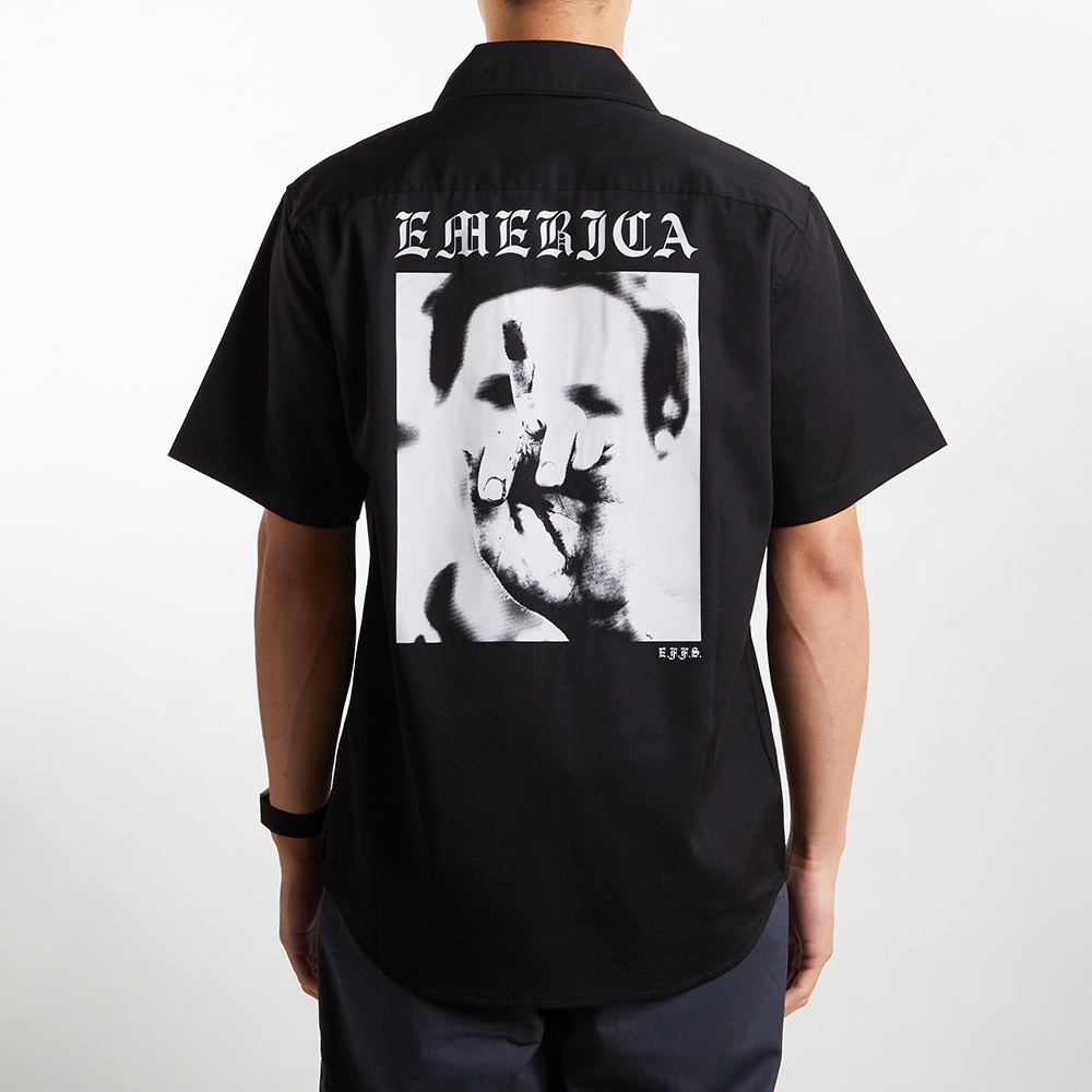 EMERICA เสื้อเชิ้ต SMILE S/S SHIRT