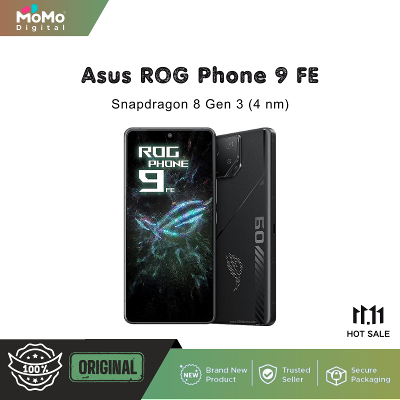 Asus ROG Phone 9 FE Snapdragon 8 Gen 3 (4 nm) 6.78 inches 185Hz 1080 x 2400 pixels 5500 mAh 65W wire