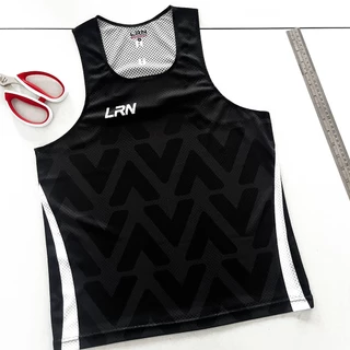 เสื้อวิ่งพิมพ์ลาย LRN เนื้อผ้า Super Air Flow (SF20)