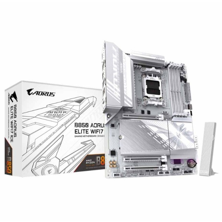 GIGABYTE B850 AORUS ELITE WIFI7 ICE MAINBOARD