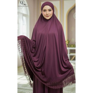 ชุดละหมาดTalakong รุ่นปลายลูกไม้ 2 ชั้น