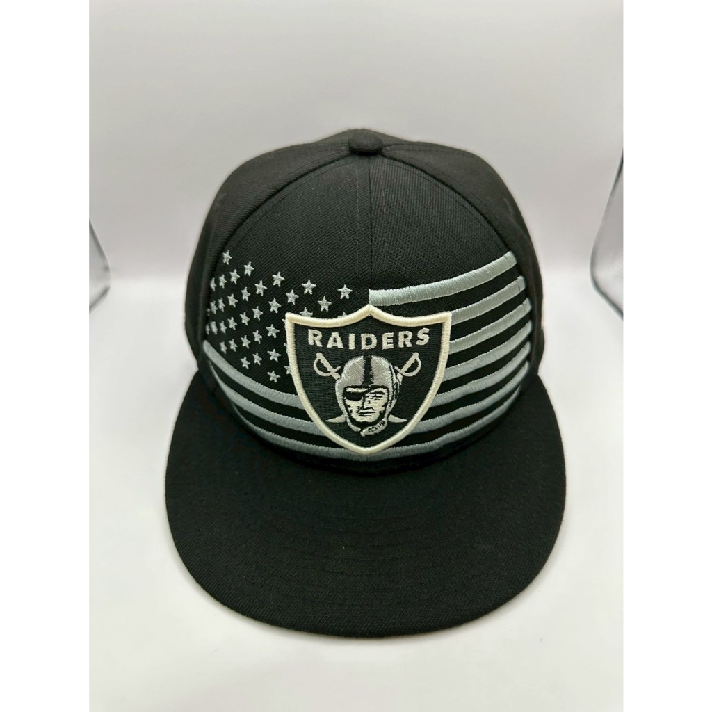 New Era Las Vegas Raiders 59fifty Size 57.7 ของแท้