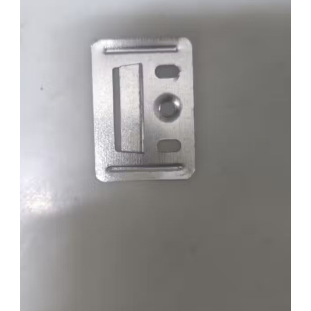 20 ชิ้น คลิปหัวเข็มขัดสแตนเลส ภายใน Clip ระแนงไม้ WPC