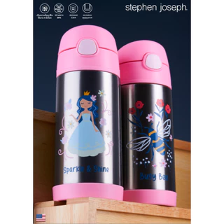 ขวดน้ำเด็ก Stephen joseph DOUBLE WALL เก็บอุณหภูมิ ปราศจาก BPA/PVC, Phthalate แบรนด์ยอดนิยมจาก USA