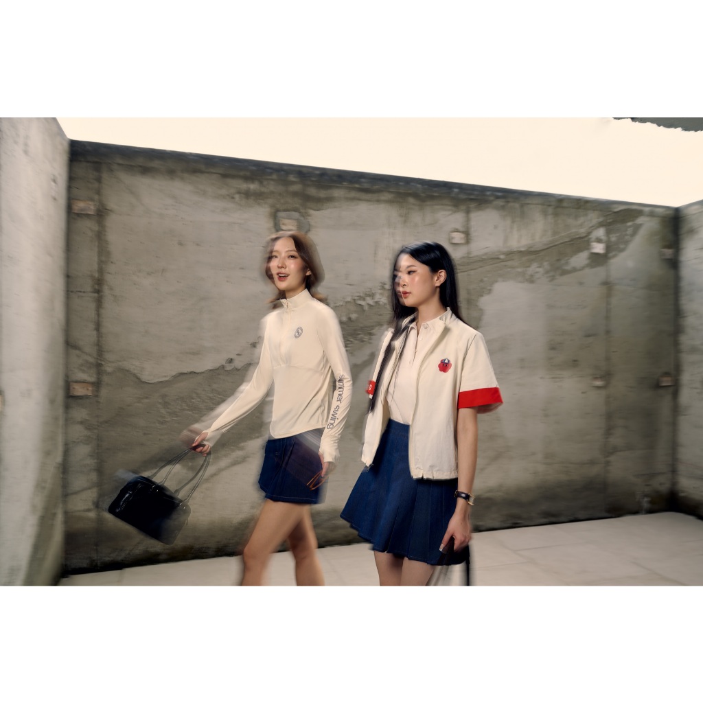 Summer Swing Inbee Pleated Skort [NAVY]