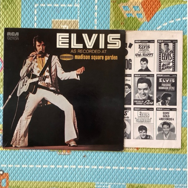 แผ่นเสียง Elvis As Recorded at Madison Square Garden LP vinyl