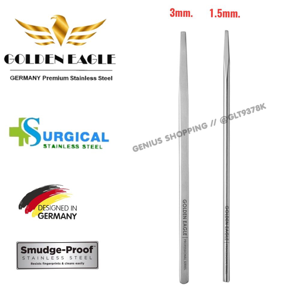 แท่งเซาะซอกเล็บ แซะเล็บขบ พรีเมียมสแตนเลส GOLDEN EAGLE
