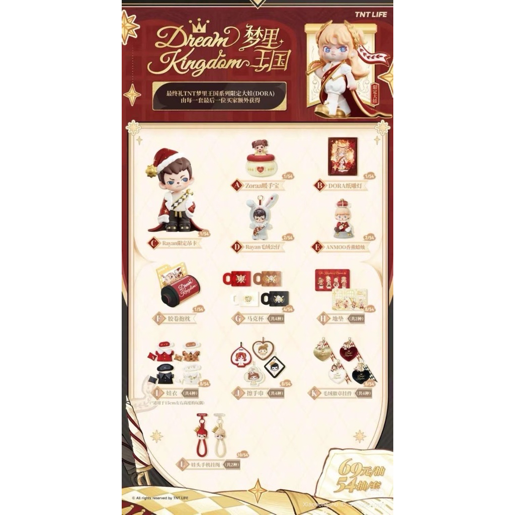 ❤️👑อิจิบัง TNT Dream kingdom (2จุ่ม1สิทลุ้นlast) (พร้อมส่ง)