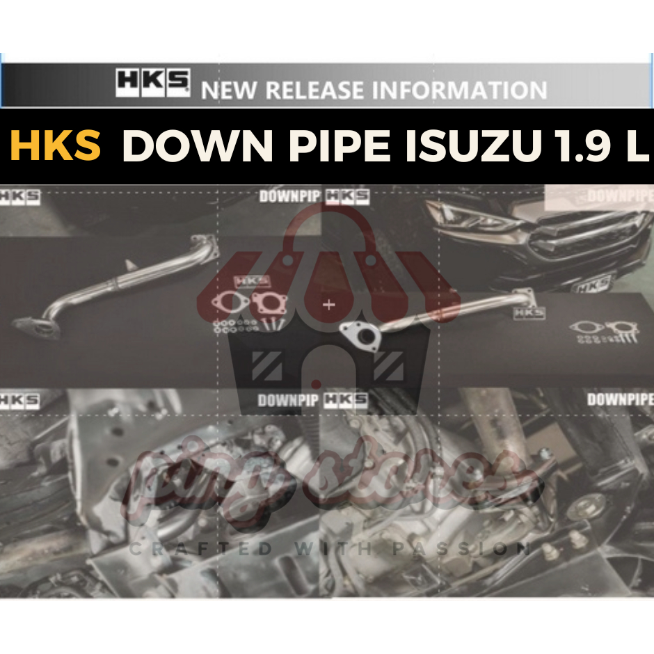 ท่อ HKS Isuzu D-Max Mu-X Downpipe เครื่อง RZ4E