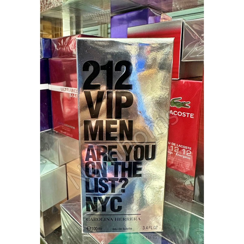 Carolina Herrera CH212 VIP Men EDT 100ml กล่องซีล