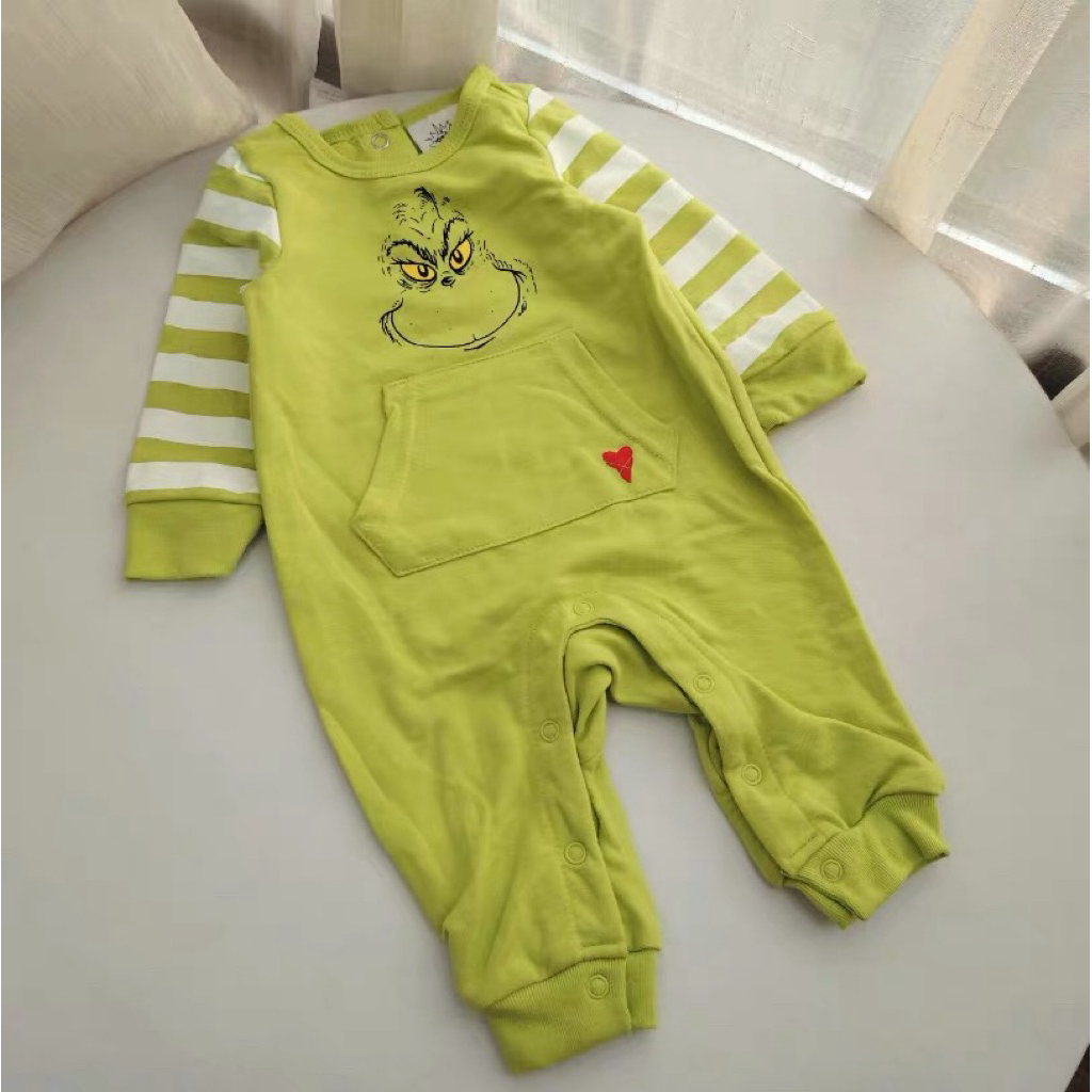 พร้อมส่ง 🇹🇭 ไซส์ 24 months 🎄 The Grinch 🐸