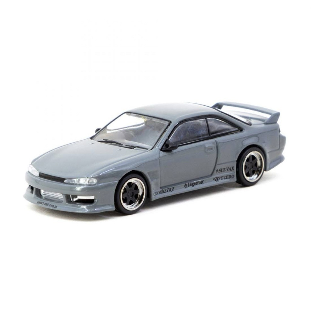 🔹VERTEX Silvia S14 Grey Scale 1:64 ยี่ห้อ Tarmac Works