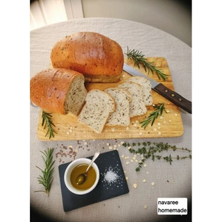 ขนมปังคีโต&เฟล็กซ์ซีด KETO BREAD&Flax seed สุดคุ้ม 300 กรัม เนื้อนุ่มมากๆ เบาหวานทานได้ ไร้แป้ง ไร้น้ำตาล ลดน้ำหนักทาน