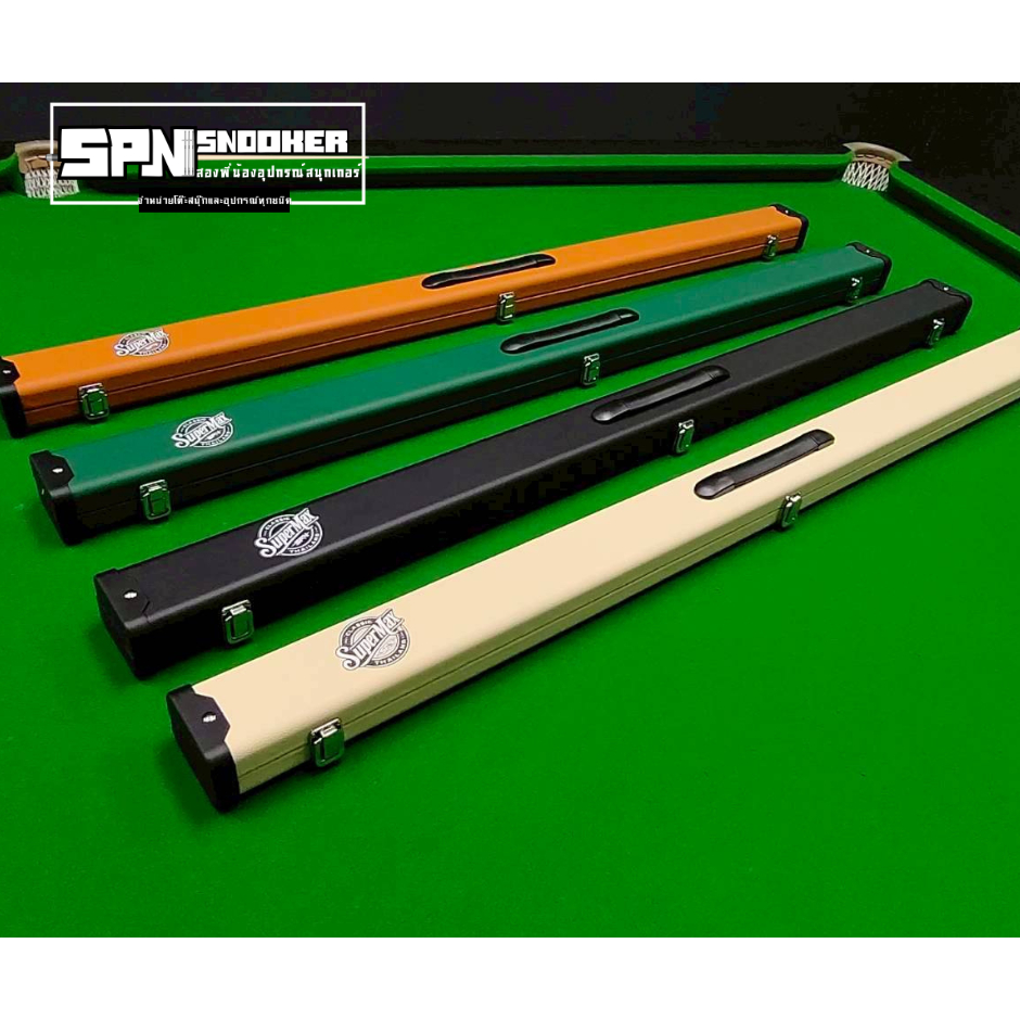 กล่องคิวสำหรับเก็บไม้คิวสนุกเกอร์ กล่องไม้คิว หุ้มหนังนิ่มPU น้ำหนักเบา พกพาสะดวก แบบ2ท่อน มีให้เลือก5สี<p>“><center><h4></h4><p><p><font color=