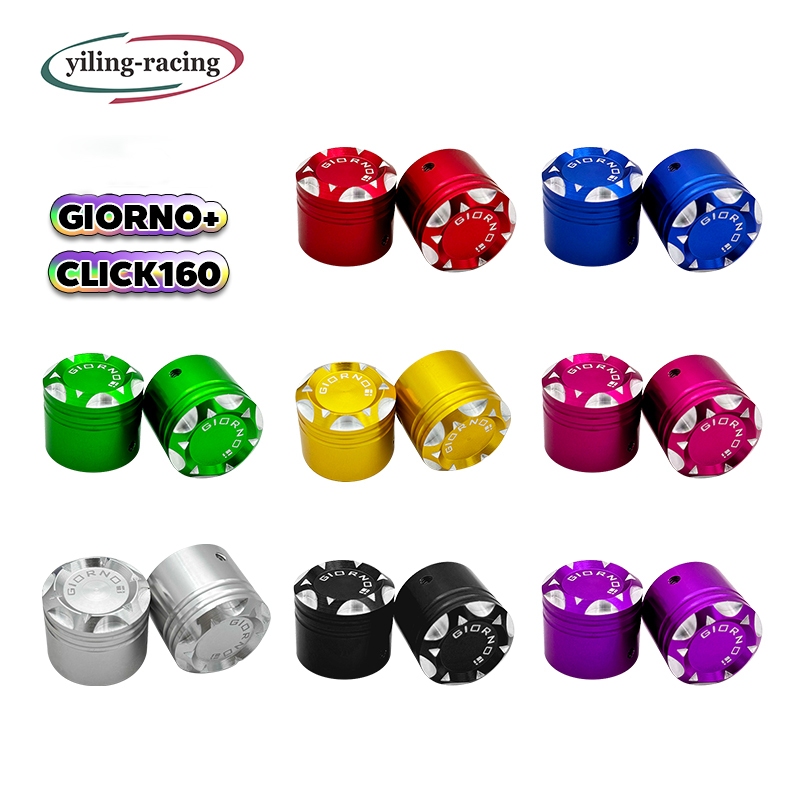 อุดปลายแฮนด์ Giorno+125 (จีโอโน่) ปี 2022-2026 /Click160 (1คู่) งานตรงรุ่น งานอะลูมิเนียม พร้อมส่ง