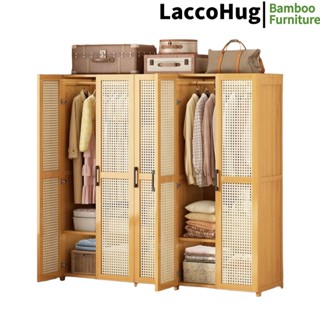 🔥ตู้เสื้อผ้าไม้ ตู้เสื้อผ้า มินอมอล กันฝุ่น กันน้ำกันแดด ทำโ…