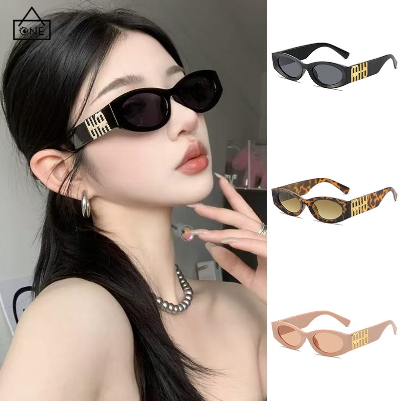 COD❤️แว่นตากันแดดตาแมววินเทจแฟชั่นป้องกันรังสียูวีระดับไฮเอนด์แว่นตาสำหรับผู้ชายและผู้หญิง-a.one