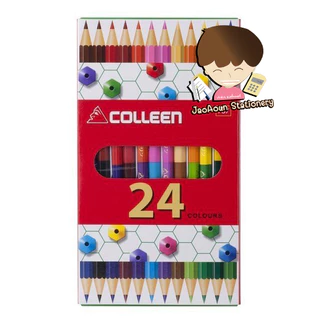 สีไม้คอลลีน 12สี 24สี 36สี 48สี 60 สี 2 หัว No.787 COLLEEN