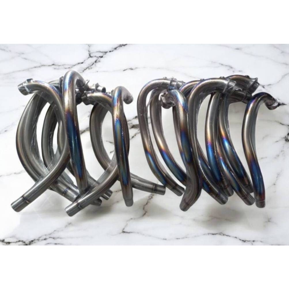 คอท่อไทเทเนียม SR400