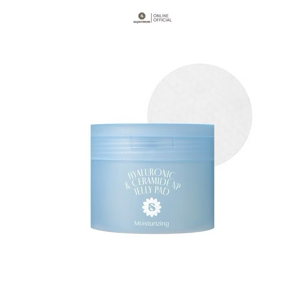 [ของแท้] SUPERMOM | JELLY PAD เจลลี่แพด โทนเนอร์แพดและเป็นมินิมาร์คหน้าในตัวเดียวกัน Made in Korea