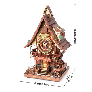 ROKR 3D Wooden Puzzle - LC901C Cuckoo Clock นาฬิกาคุกคู
