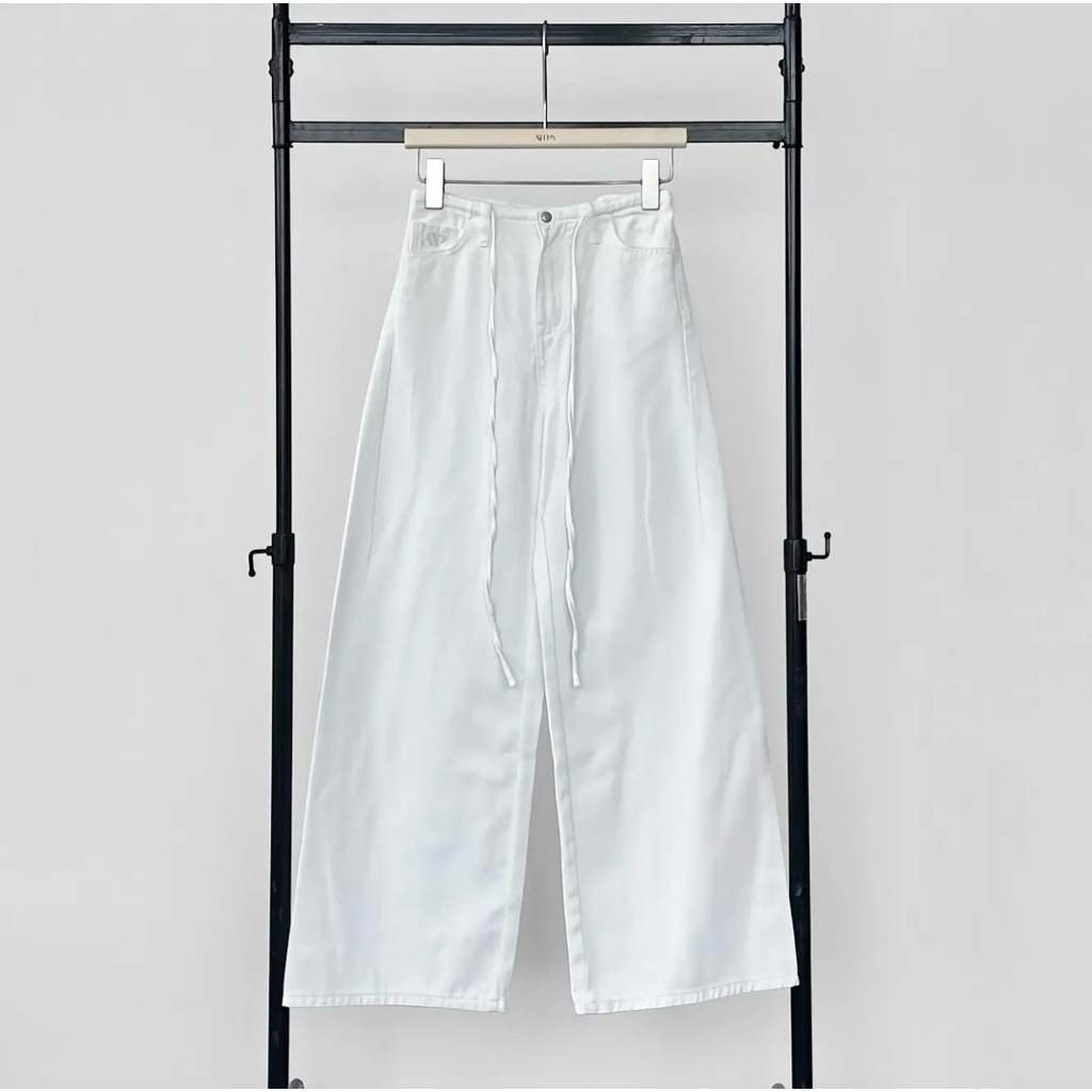 กางเกงยีนส์ ATIPA สีขาวsize2XL