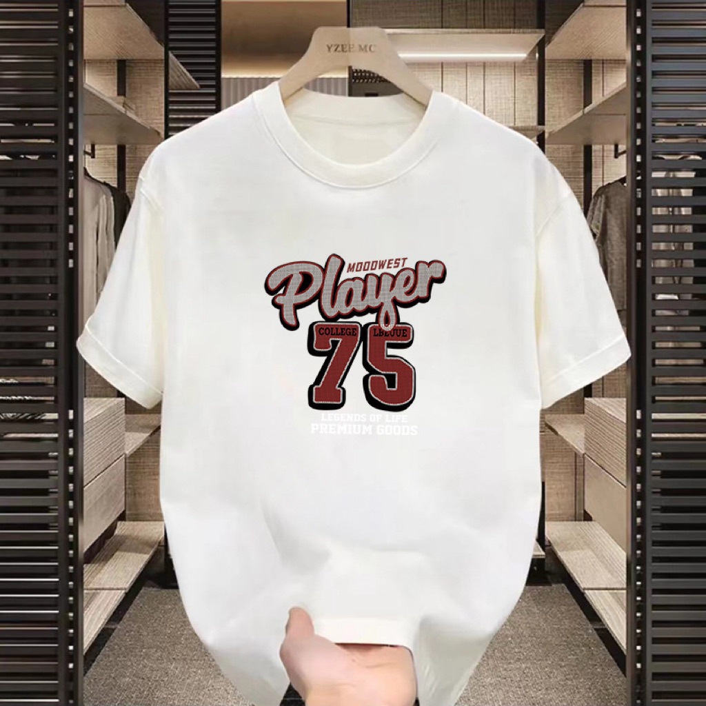 (พร้อมส่ง)เสื้อโอเวอร์ไซค์ พิมพ์ลายอักษร