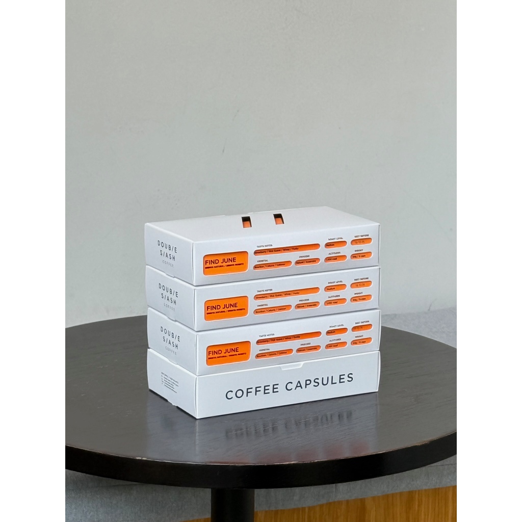 Capsules : Find June // Strawberry, Pink Guava, Winey, Funky // 8 Caps