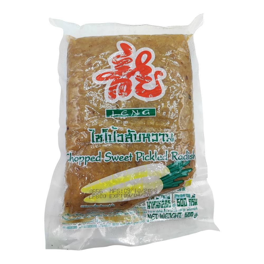 ไชโป้วสับหวาน ไชโป้วฝอยหวาน ตรา เล้ง LENG ขนาด 500 กรัม (งาช้างคู่เล้งเฮง)