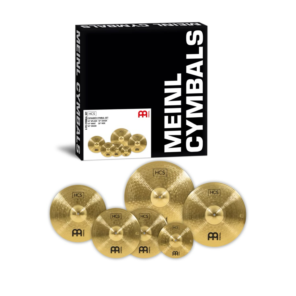 MEINL Cymbals HCS Expanded Cymbal Set (HCS-CS2)