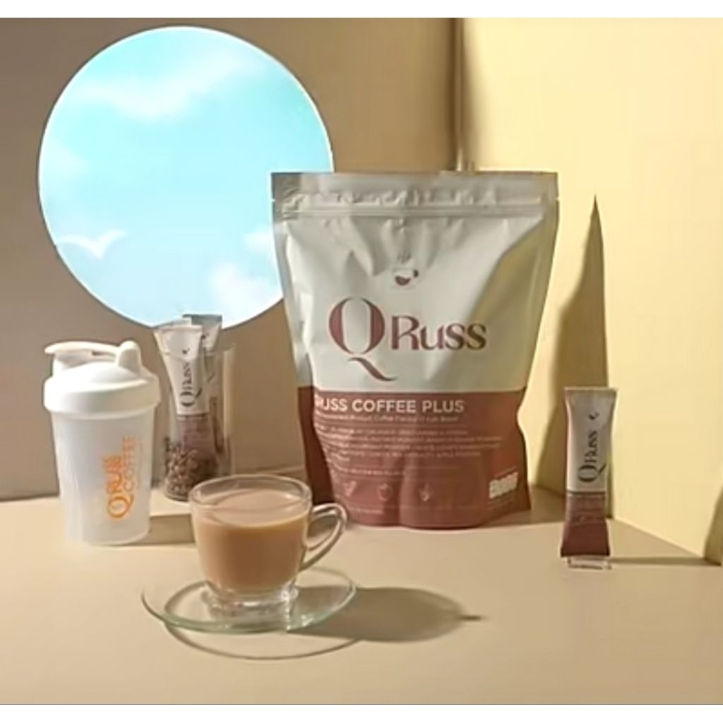 QRuss coffee กาแฟช่วยคุมหิว  อร่อยกลมกล่อม