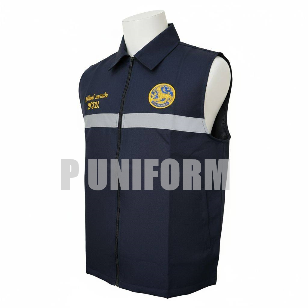 เสื้อกั๊ก ชรบ. แบบใหม่