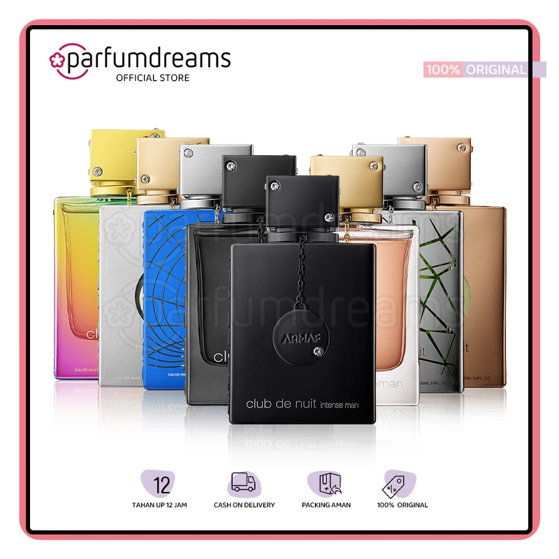 🖤Armaf Club de Nuit น้ำหอม 8 กลิ่น ขนาด 105ml🪵 น้ำหอมผู้ชาย-ผู้หญิง หอมหรู ติดทน EDT & EDP ขนาดใหญ่