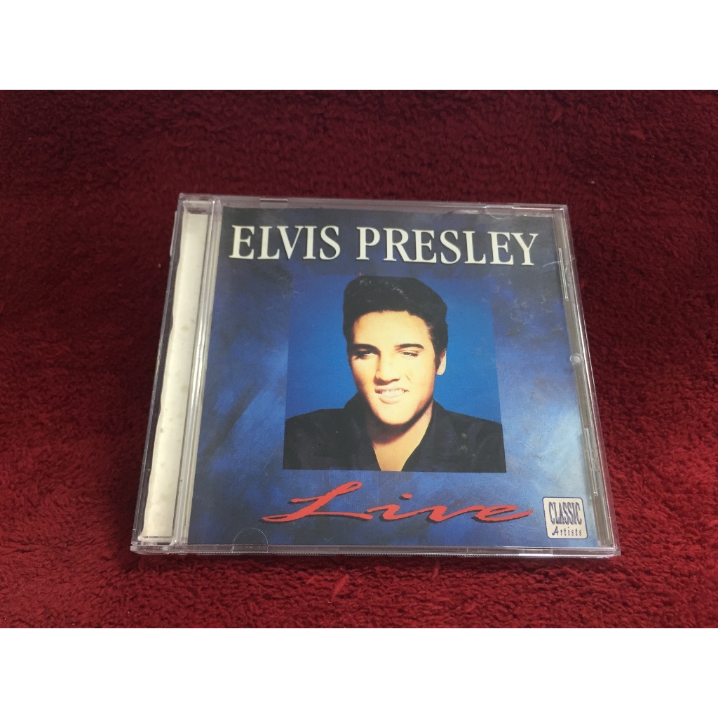 CD Elvis Presley – Live สภาพตามปก CA22-103