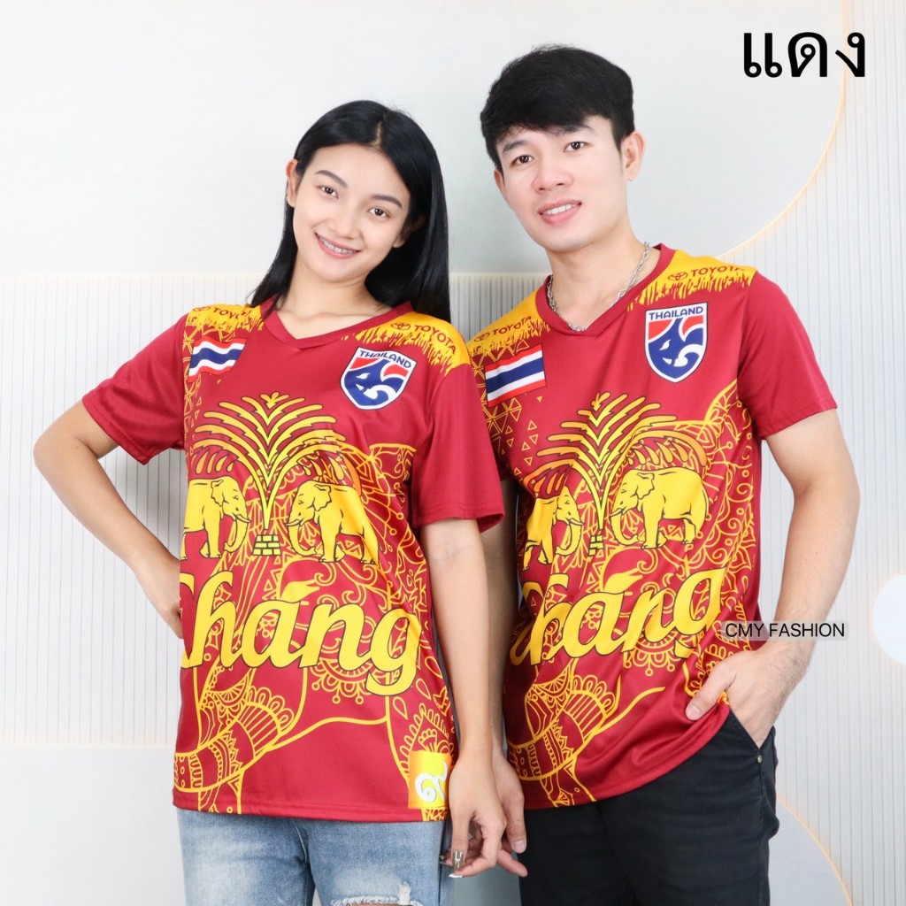 เสื้อบอล คอวี แขนสั้น S-3XL ทรงหลวม พิมพ์ลายกราฟิก ลายช้าง ผ้าไมโคร เนื้อผ้านิ่ม ดีไซน์ทรงสปอร์ต สาวอวบใส่ได้ t2519#